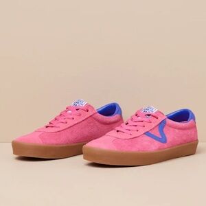 Vans Sport Low Sneakers - W10/M8.5 - Pink and Blue - NWOT - Rare HTF